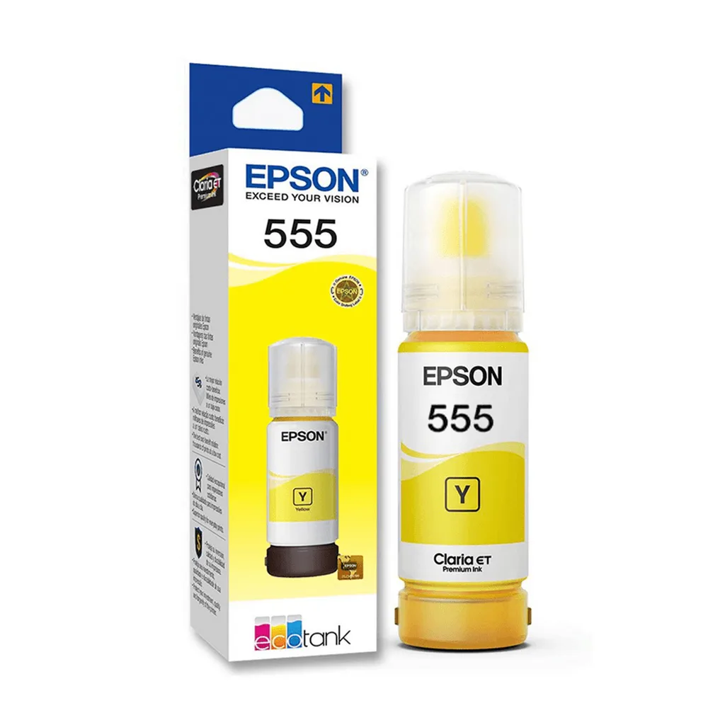 Epson L8180/ L8160 - Tinta AMARILLO T555420