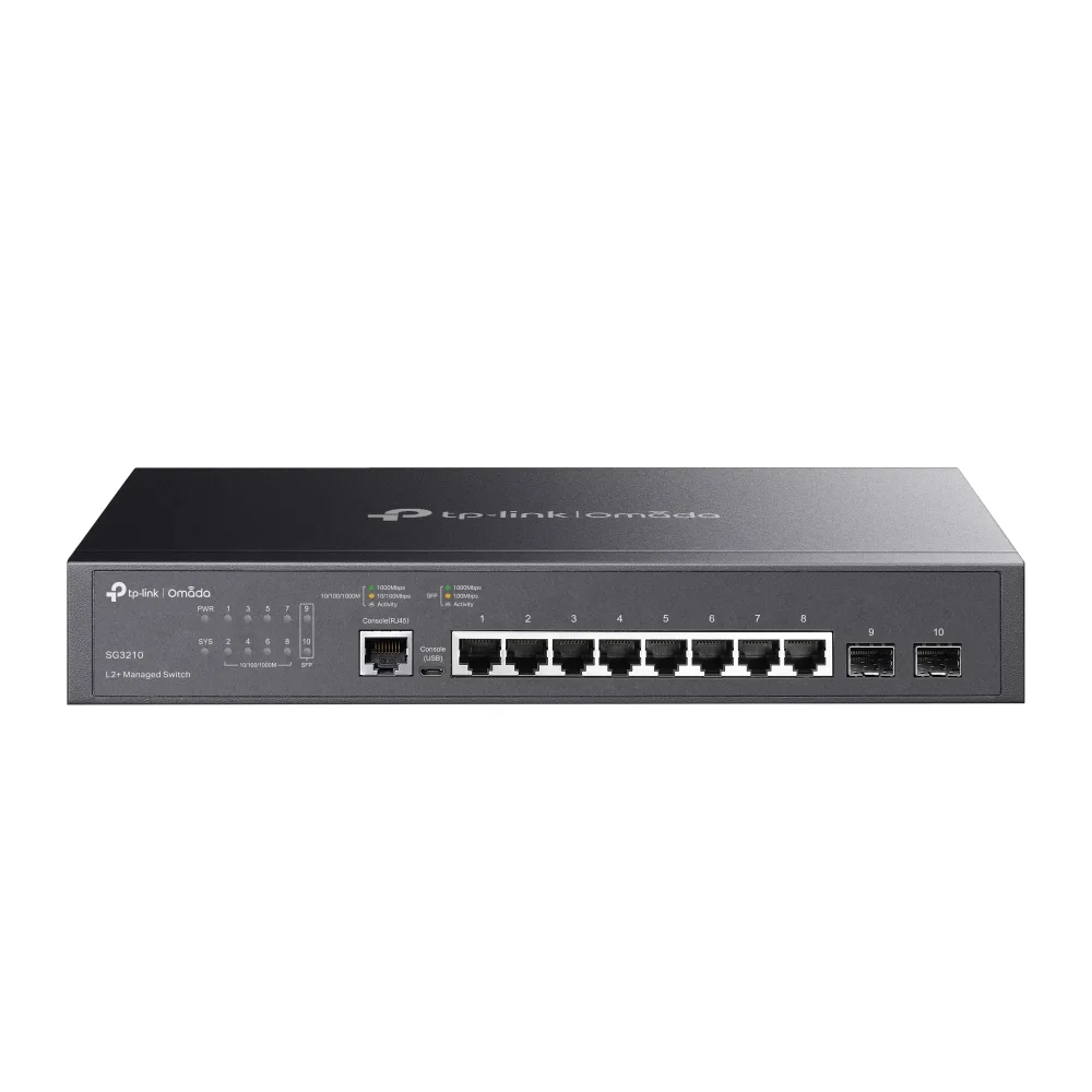 SG3210 Switch JetStream L2 Gigabit 8P +2 SFP Tp-Link Omada