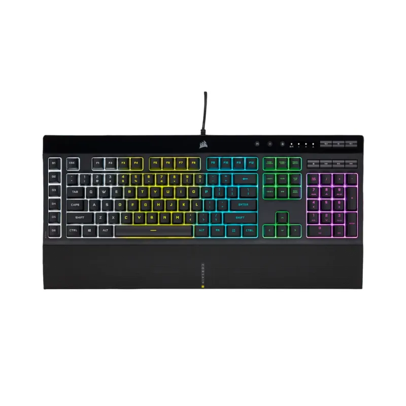 Teclado Corsair K55 RGB PRO Membrana Macro Key