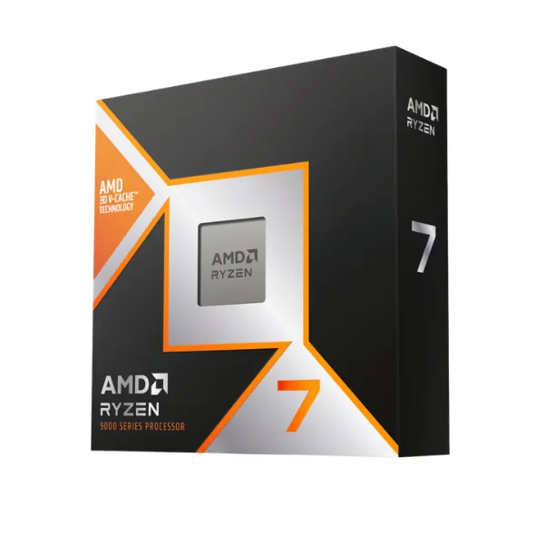 Procesador AMD Ryzen 7 9800X3D AM5 (8 Core) con video sin cooler