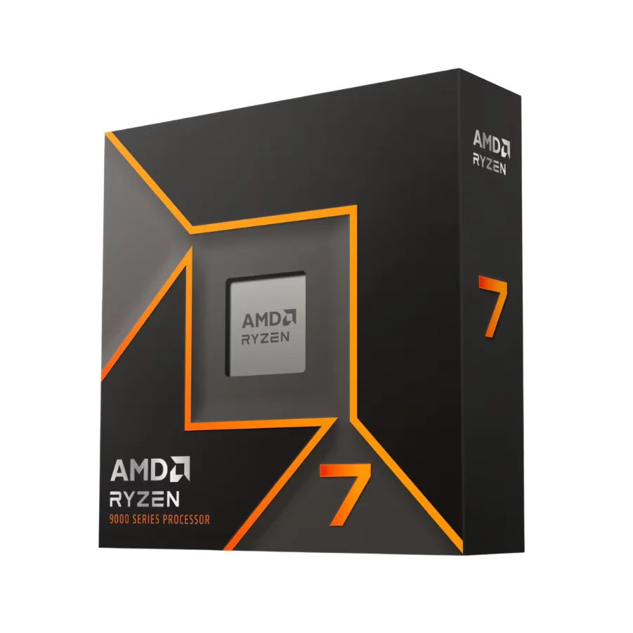 Procesador AMD Ryzen 7 9700X AM5 (8 Core) con video sin cooler