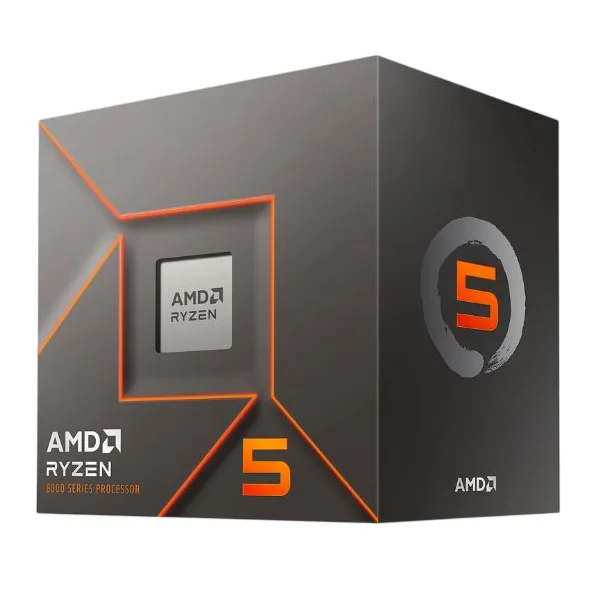 Procesador AMD Ryzen 5 8400F AM5 sin video con cooler