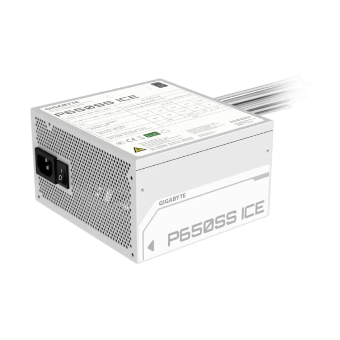 Fuente Gigabyte 650W 80 Plus Silver ATX 3.1 White (5108)