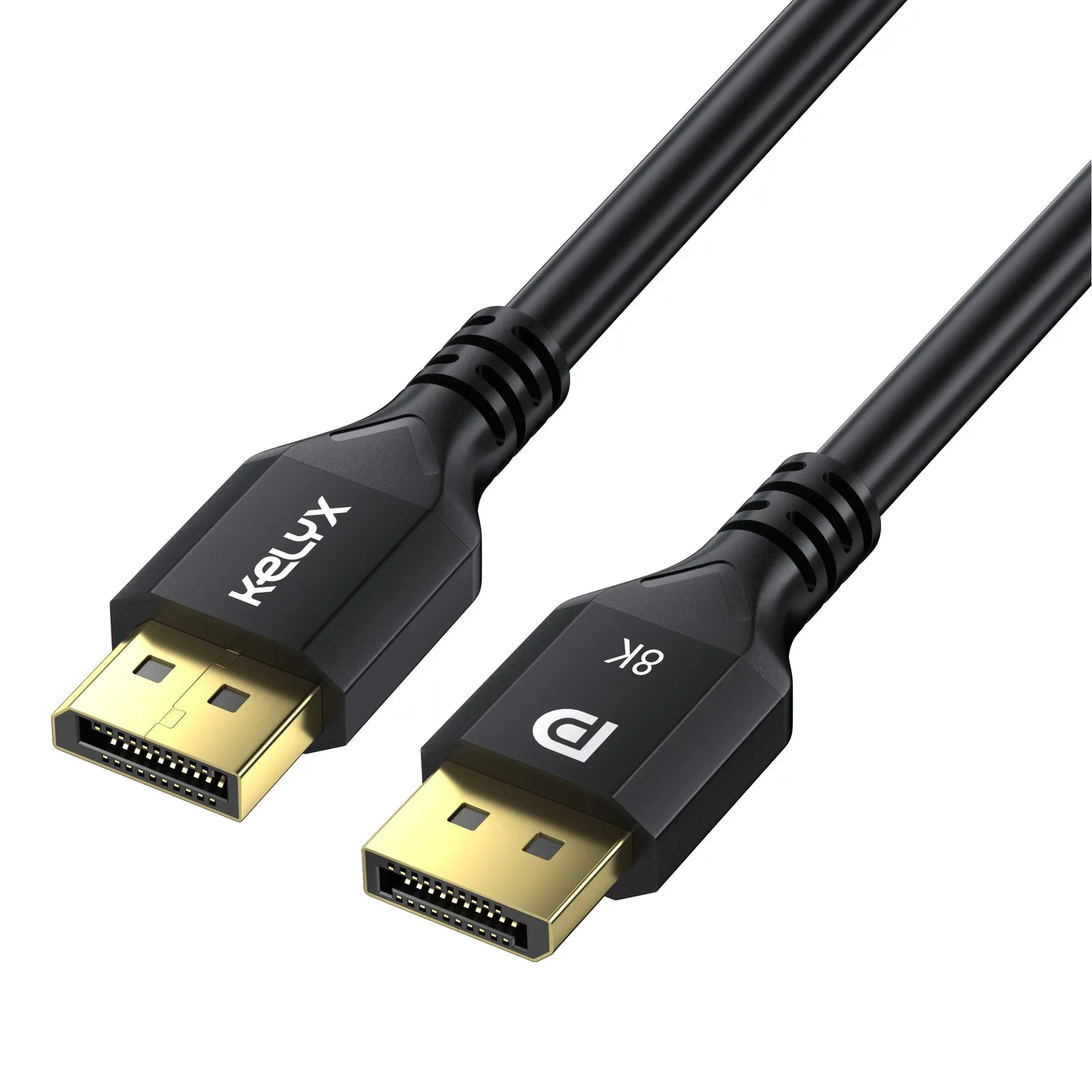 Cable Kelyx Display Port 1.4 4K a 120Hz / 8K 60Hz 32Gbps 3 mt