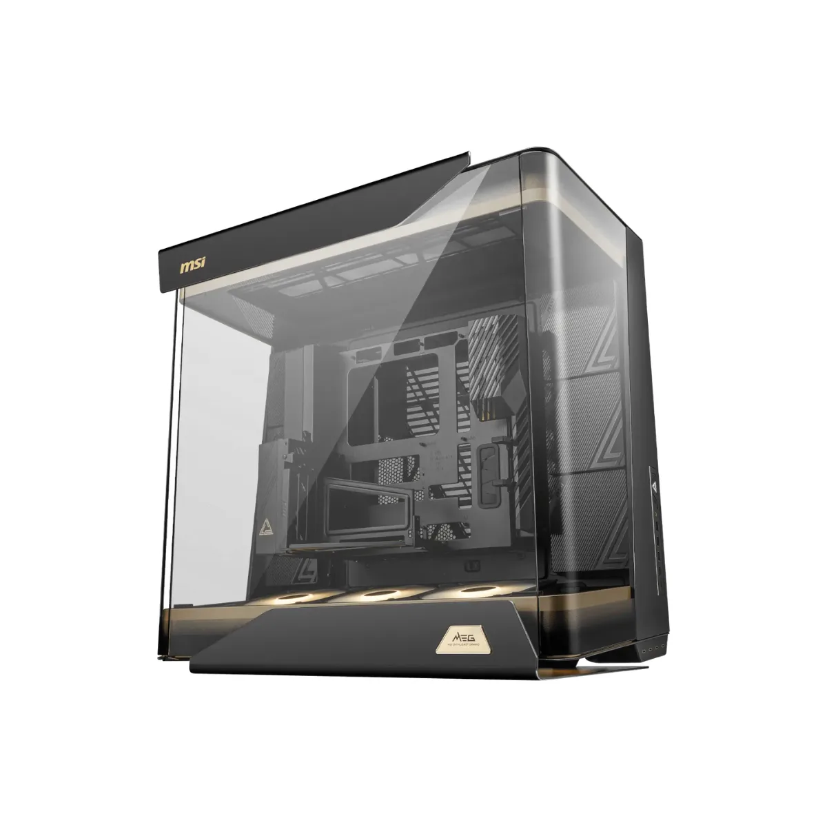 Gabinete msi meg maestro 900R Full Tower Fan ARB 160mm x3