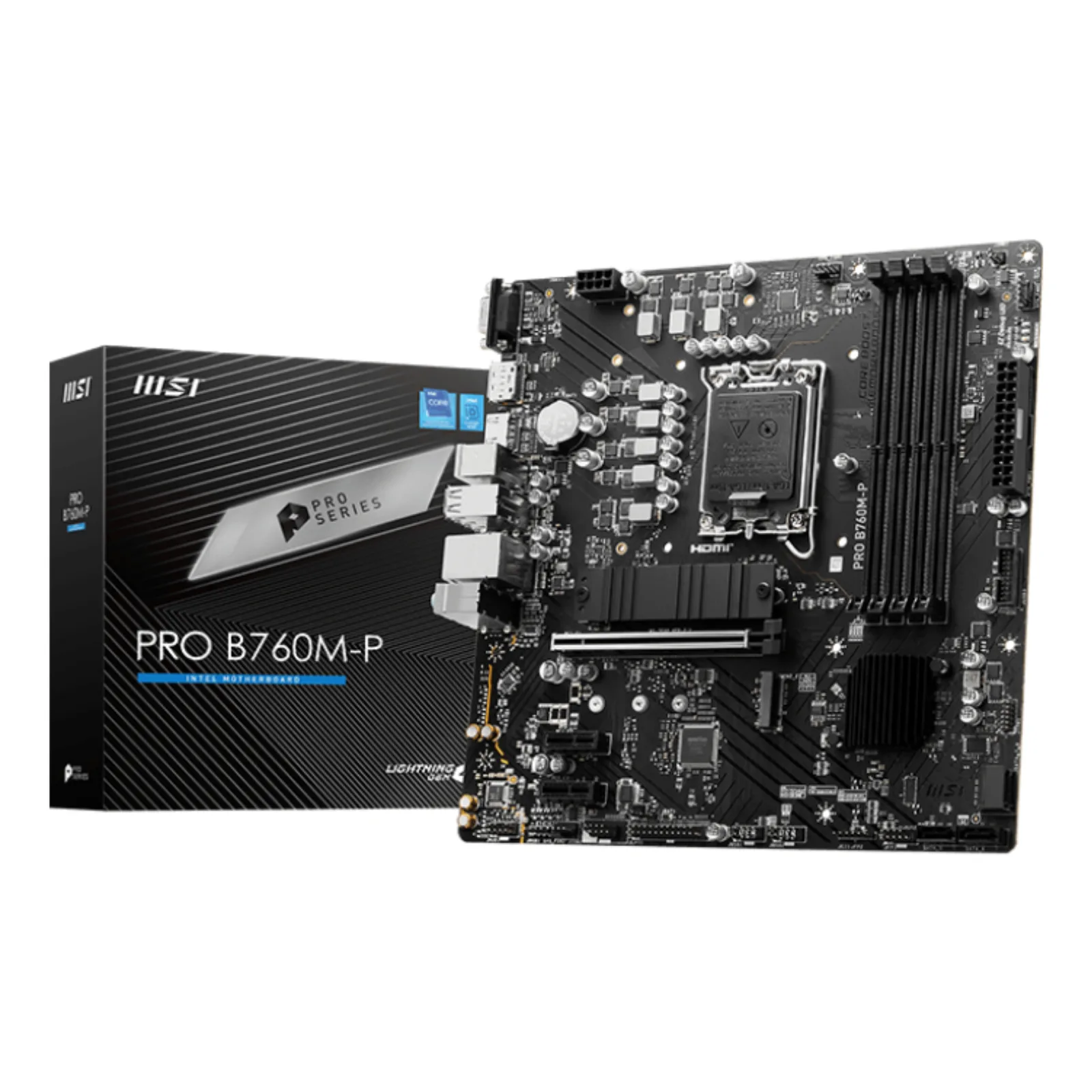 Mother MSI PRO B760M-P DDR5 1700 (12va/13va/14va Gen)