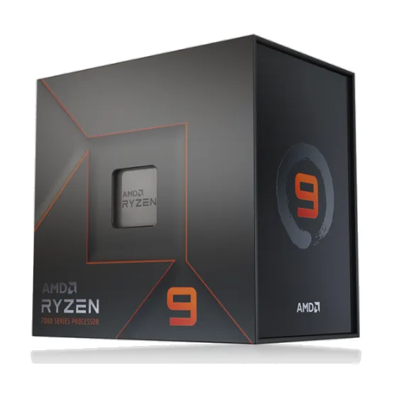 Procesador AMD Ryzen 9 7900X AM5 con video sin cooler