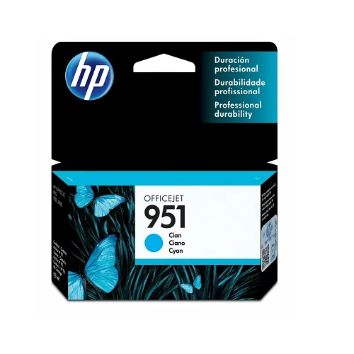 CN050AL HP 951 Cyan Officejet Ink Cartridge