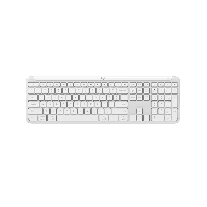 Teclado Logitech K950 Slim White 920-012593