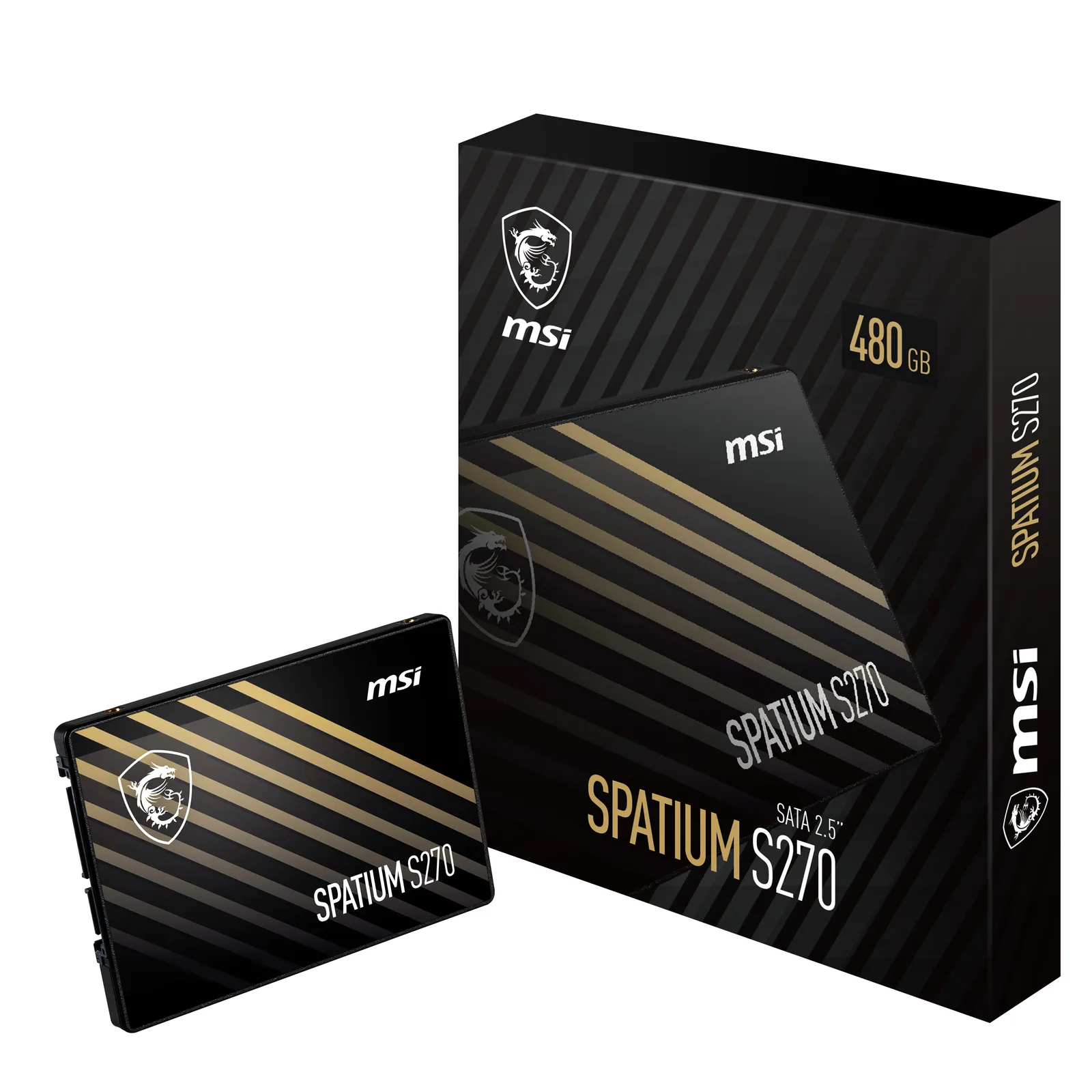 Disco SSD MSI 480GB SPATIUM S270 SATA 2.5"
