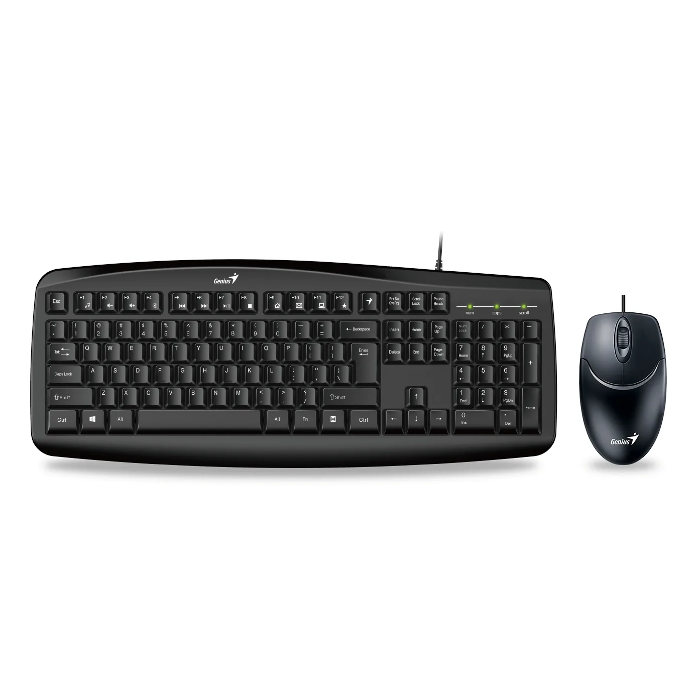 Teclado+Mouse Genius KM-200 USB BLK
