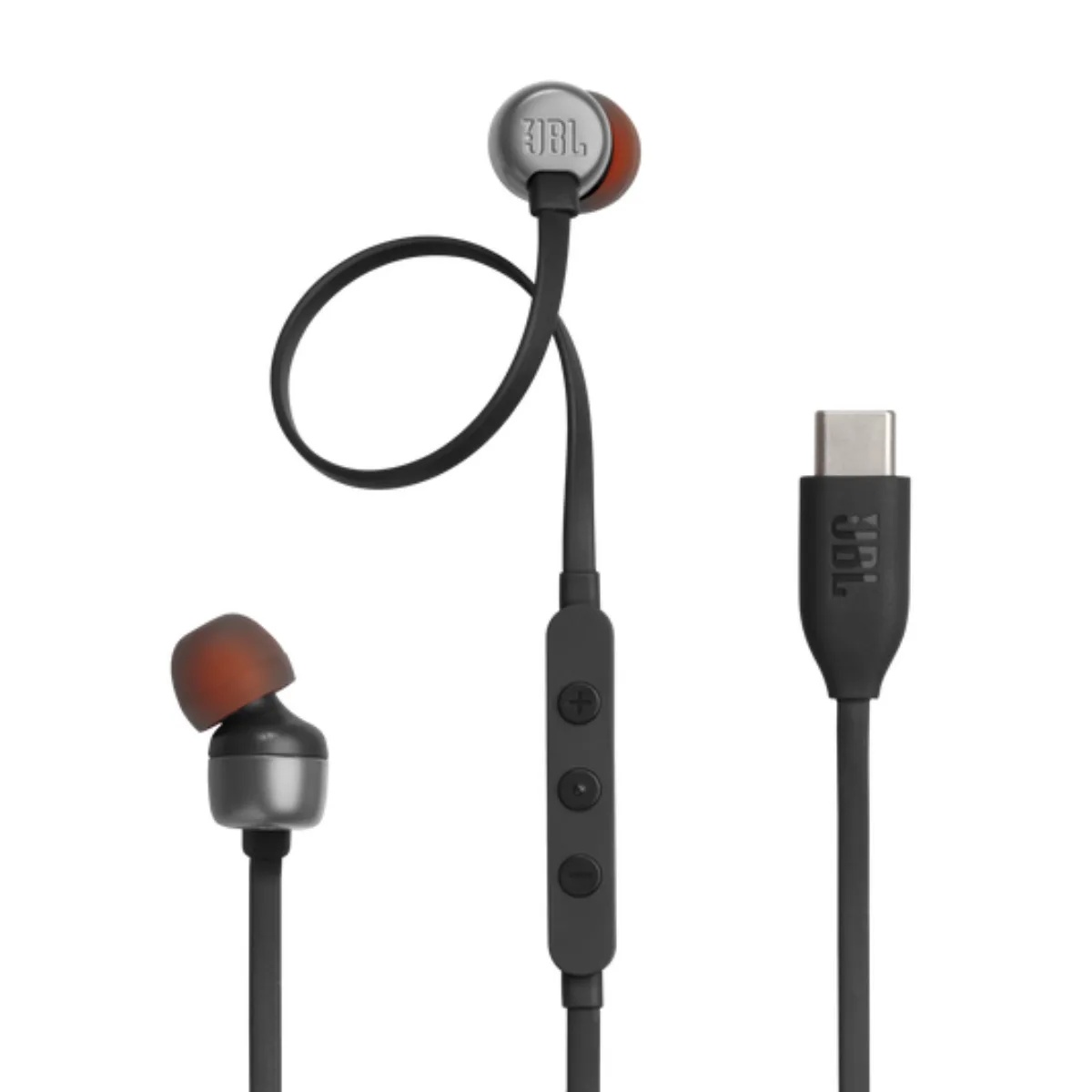AURICULAR JBL T310C CABLEADO USB C NEGRO