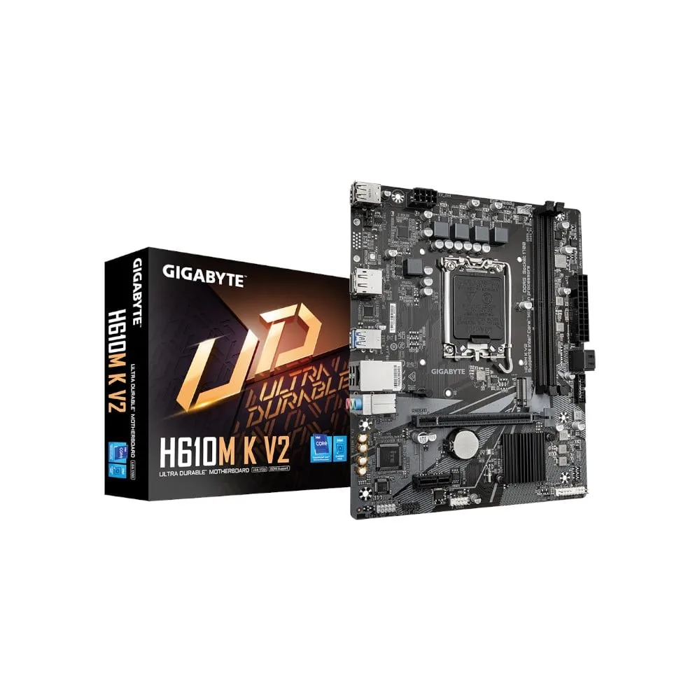 Mother Gigabyte H610M K V2 DDR5 1700 (12va/13va/14va Gen)