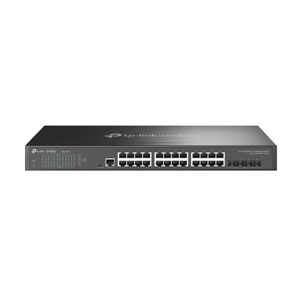 SG3428X Switch 24 + 4 10G SFP L2 Gigabit TP-Link Omada (0522)