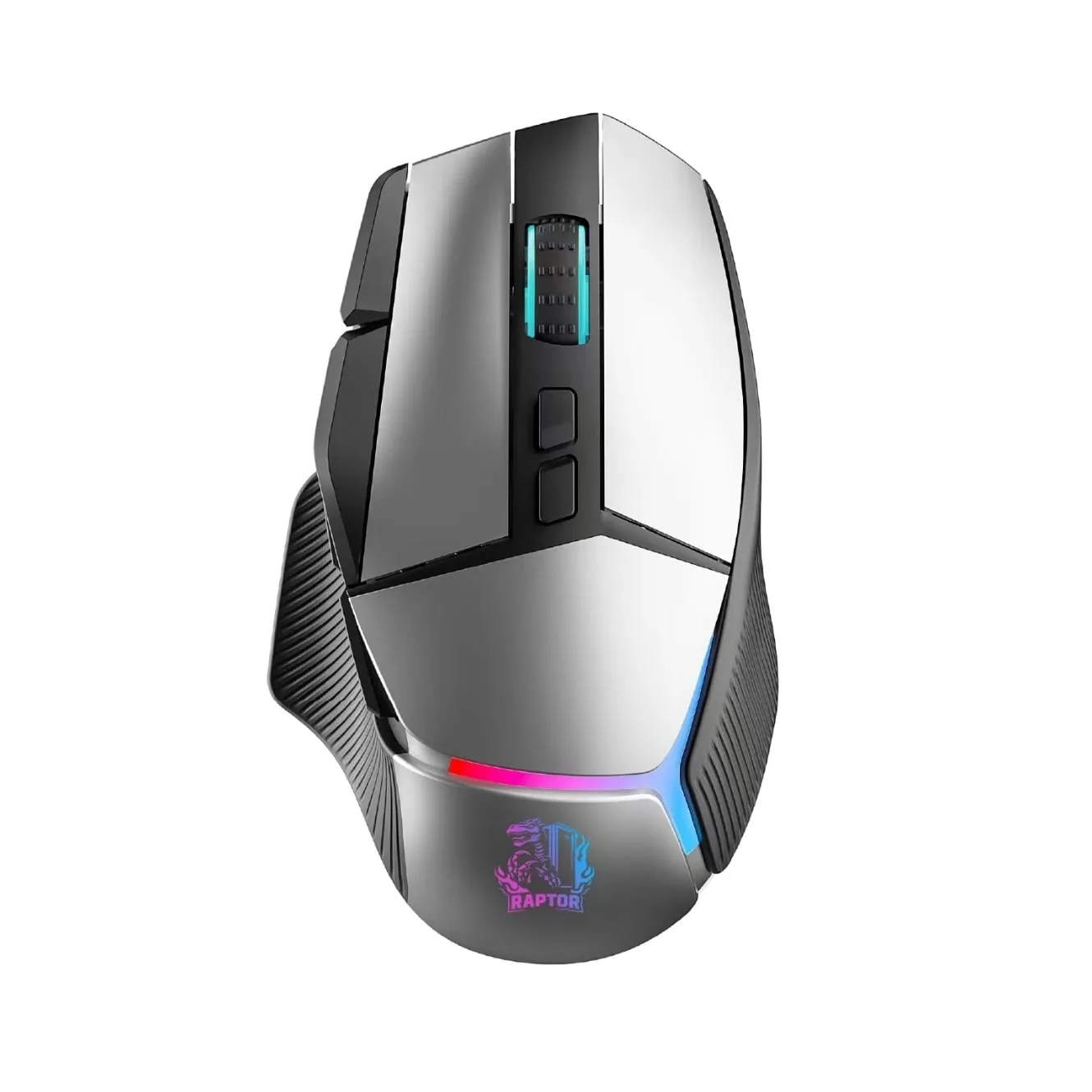 Mouse Gamer Raptor Storm Grip Wireless 9 botones 24000dpi