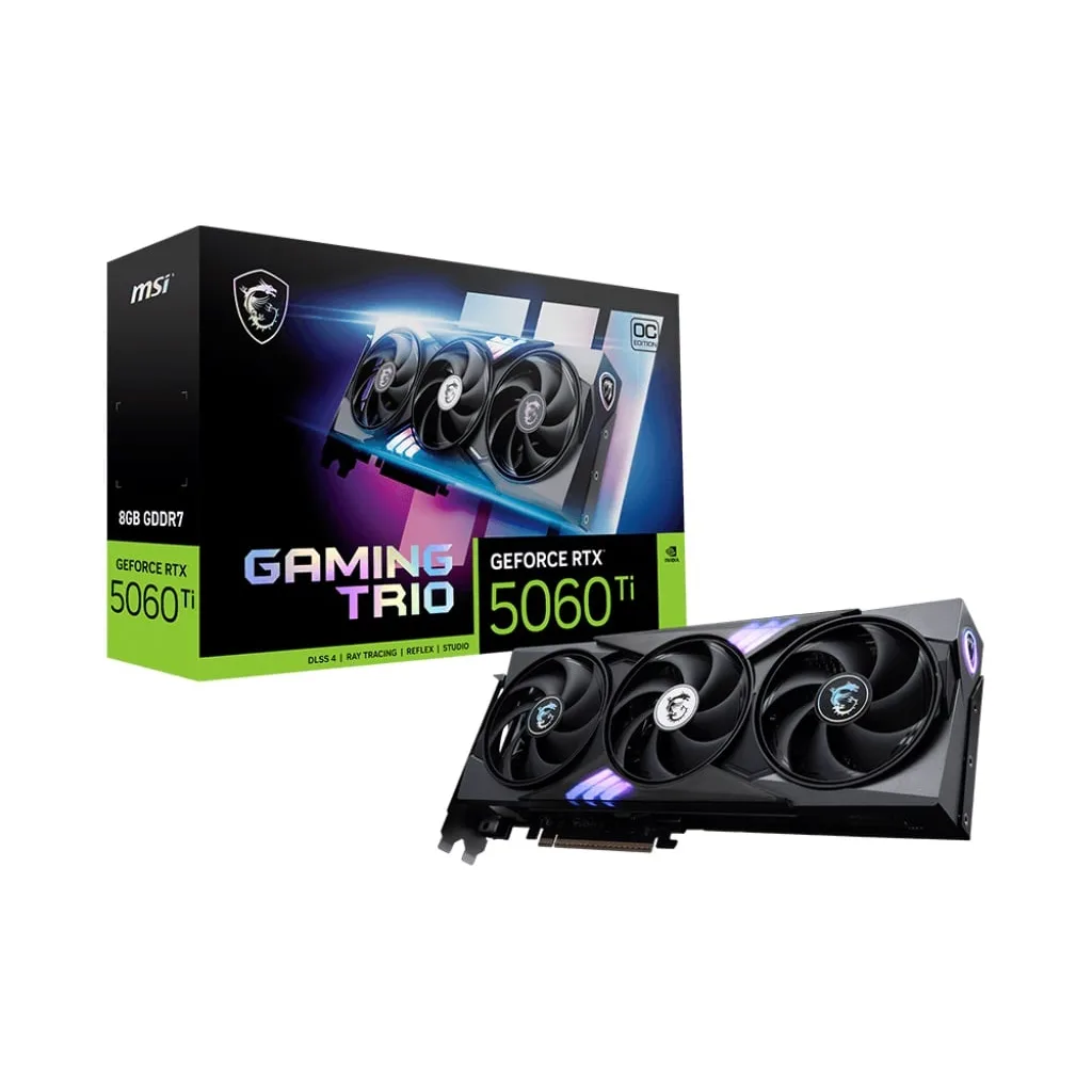 VGA MSI GeForce RTX 5060 Ti 8G gaming trio oc