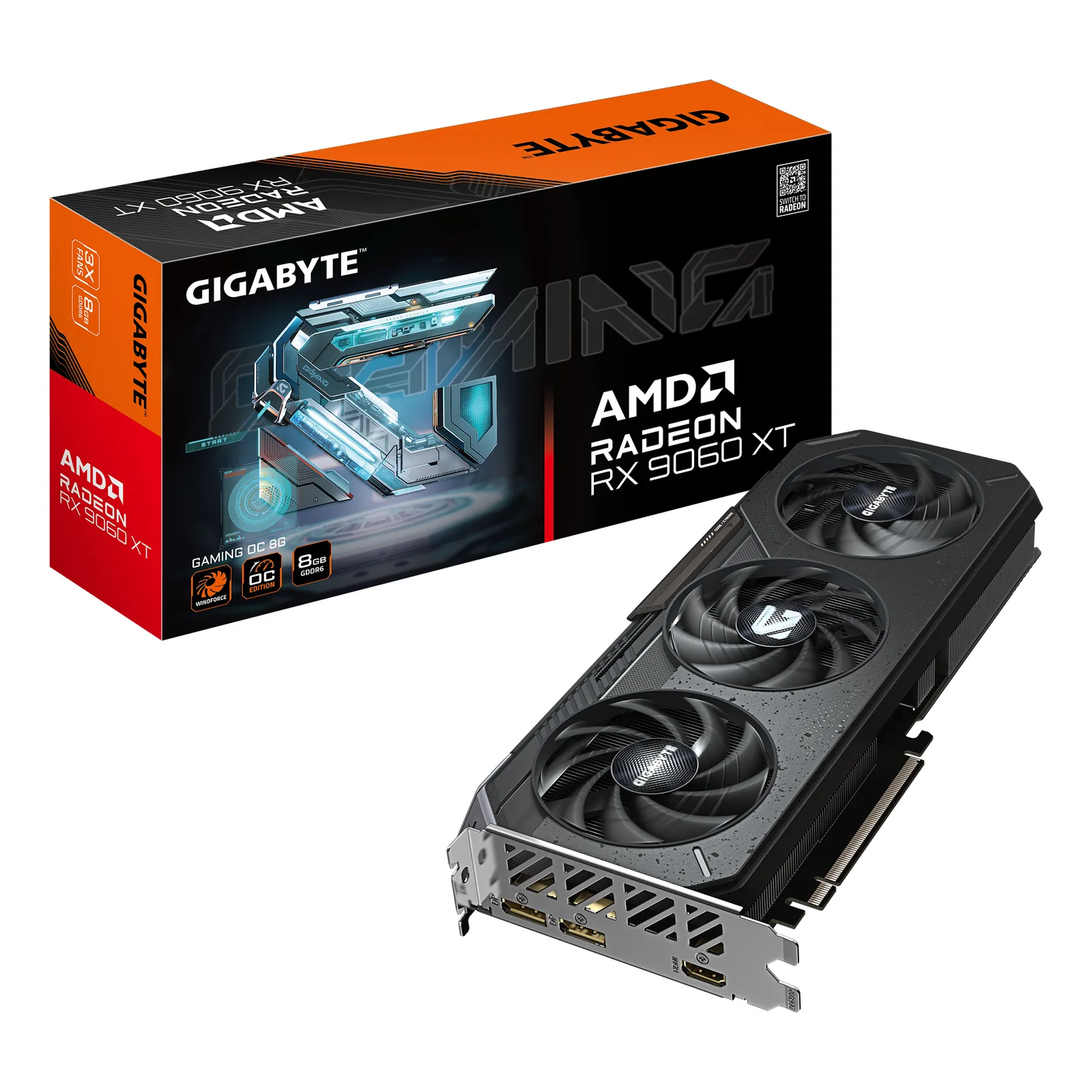 VGA Gigabyte Radeon RX 9060 xt gaming oc 8G