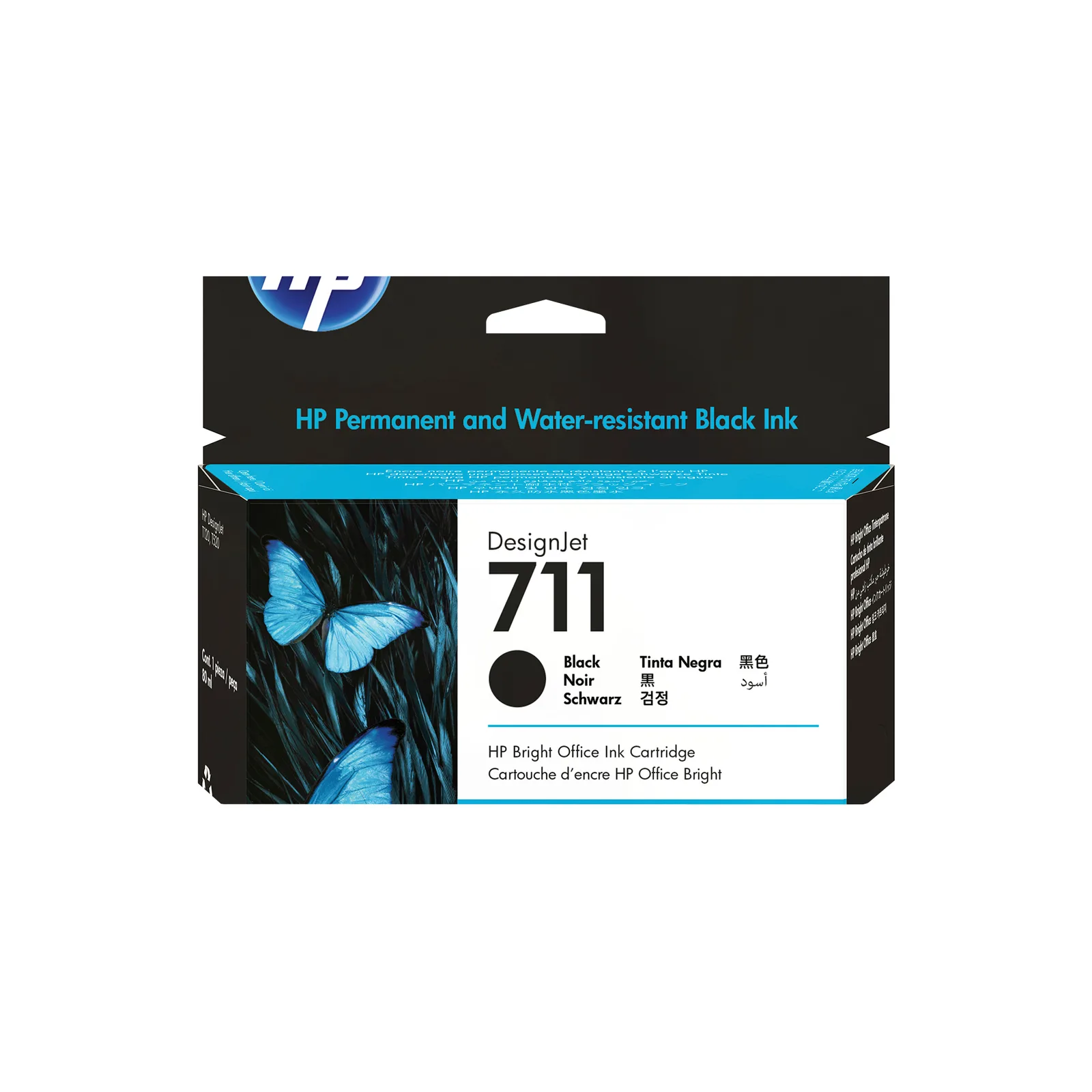 CZ133A HP 711 BK LA Ink Cartridge (80 ml)
