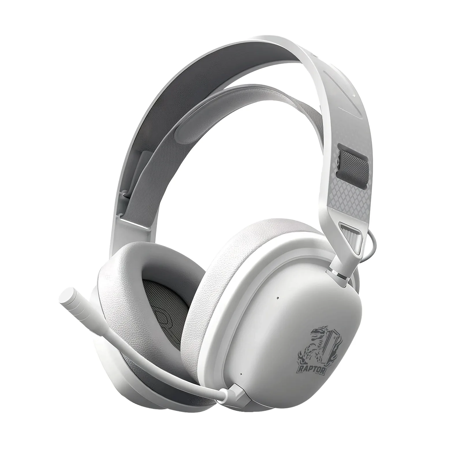 Auricular Gamer Raptor Inferno PRO X 7.1 Wireless c/Dongle Blanco