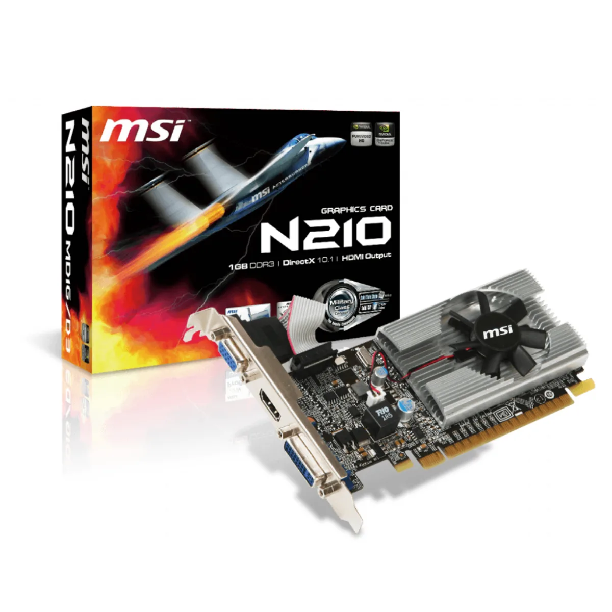 VGA MSI GeForce GT 210 1GB LP DDR3
