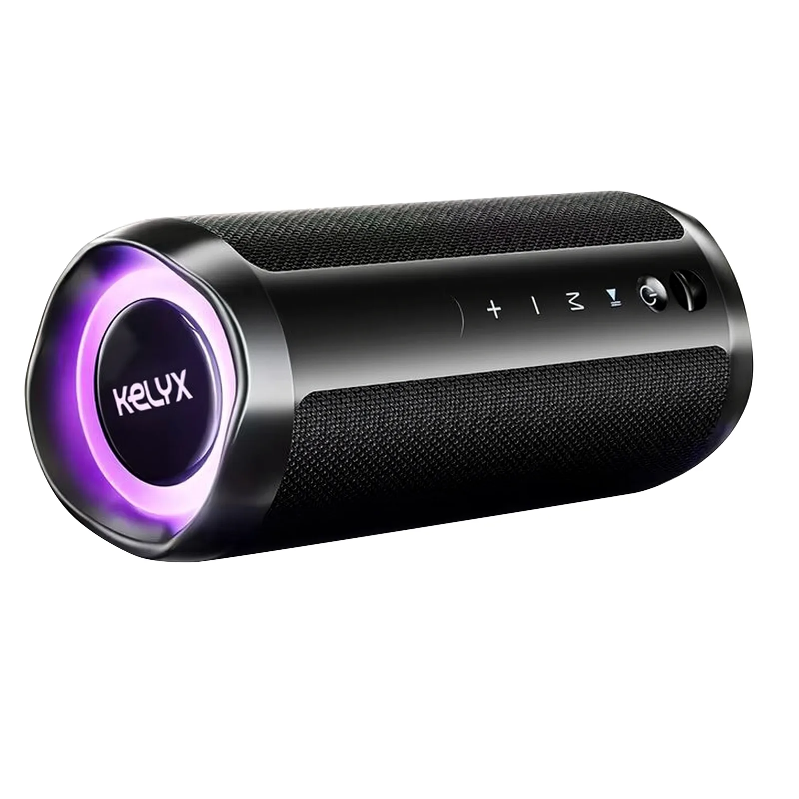 Parlante Kelyx Bluetooth 2 altavoces 12W cilindro RGB HIFI IPX7