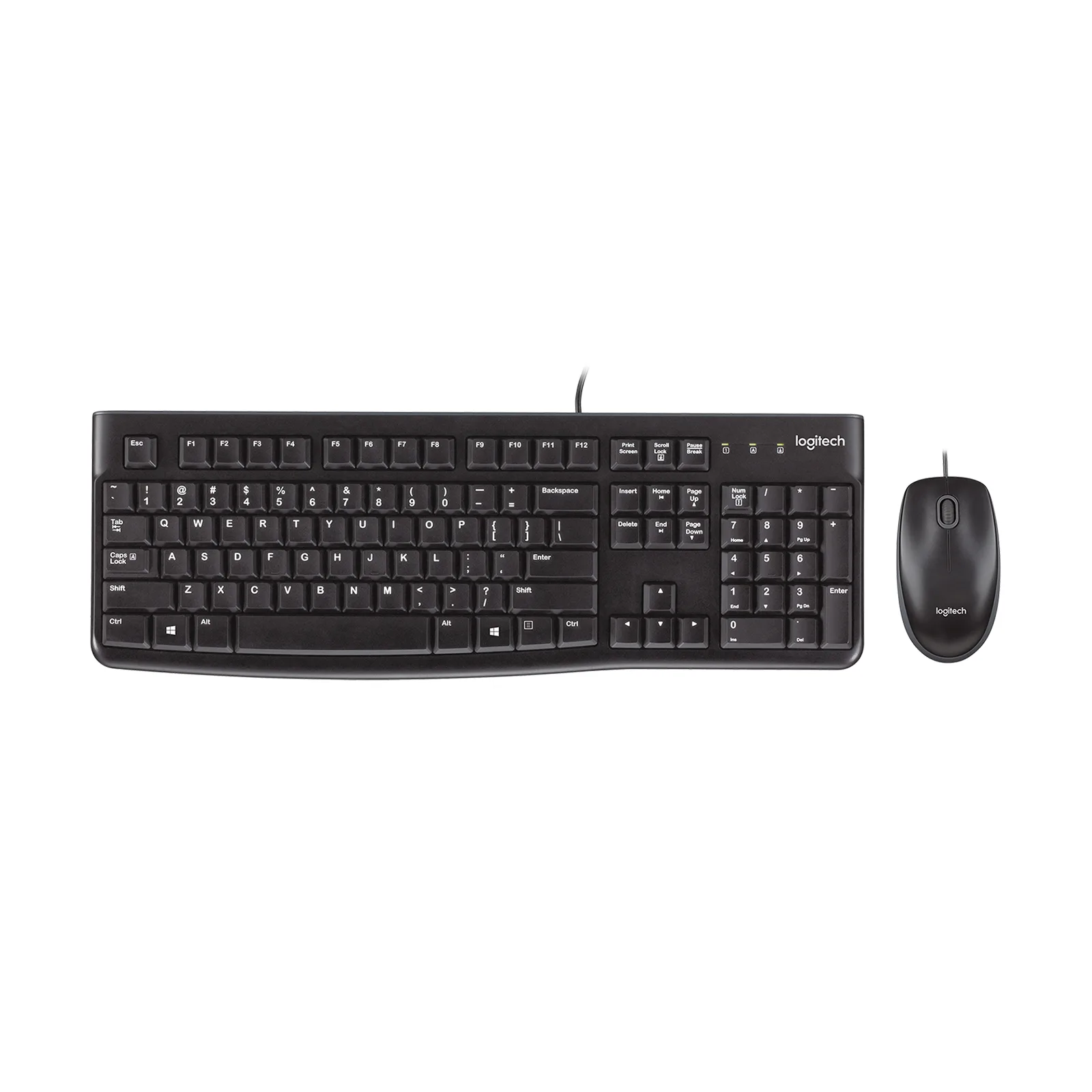 Teclado+Mouse Logitech MK120 Black 920-004428