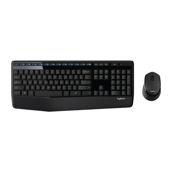 Teclado+Mouse Logitech Wireless MK345 Black 920-007820