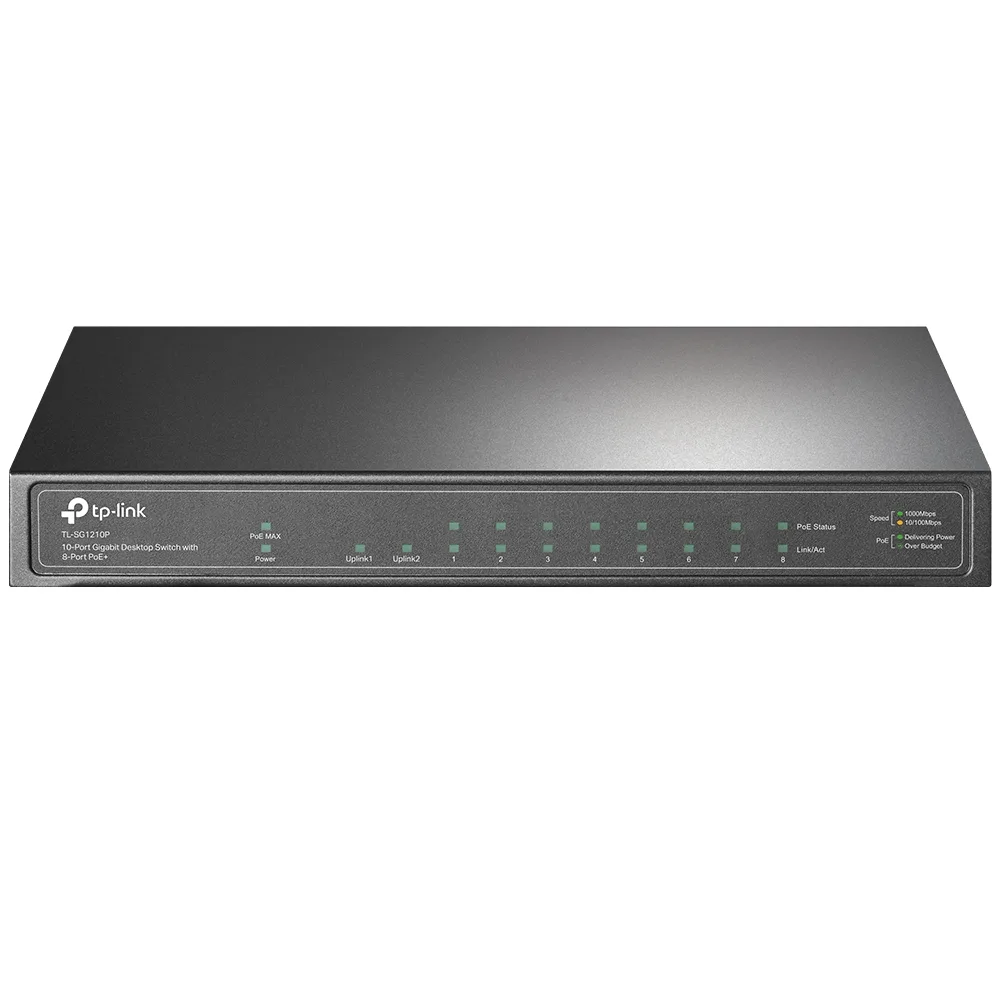 TL-SG1210P Switch Gigabit 9P 8POE+ 1SFP Tp-Link