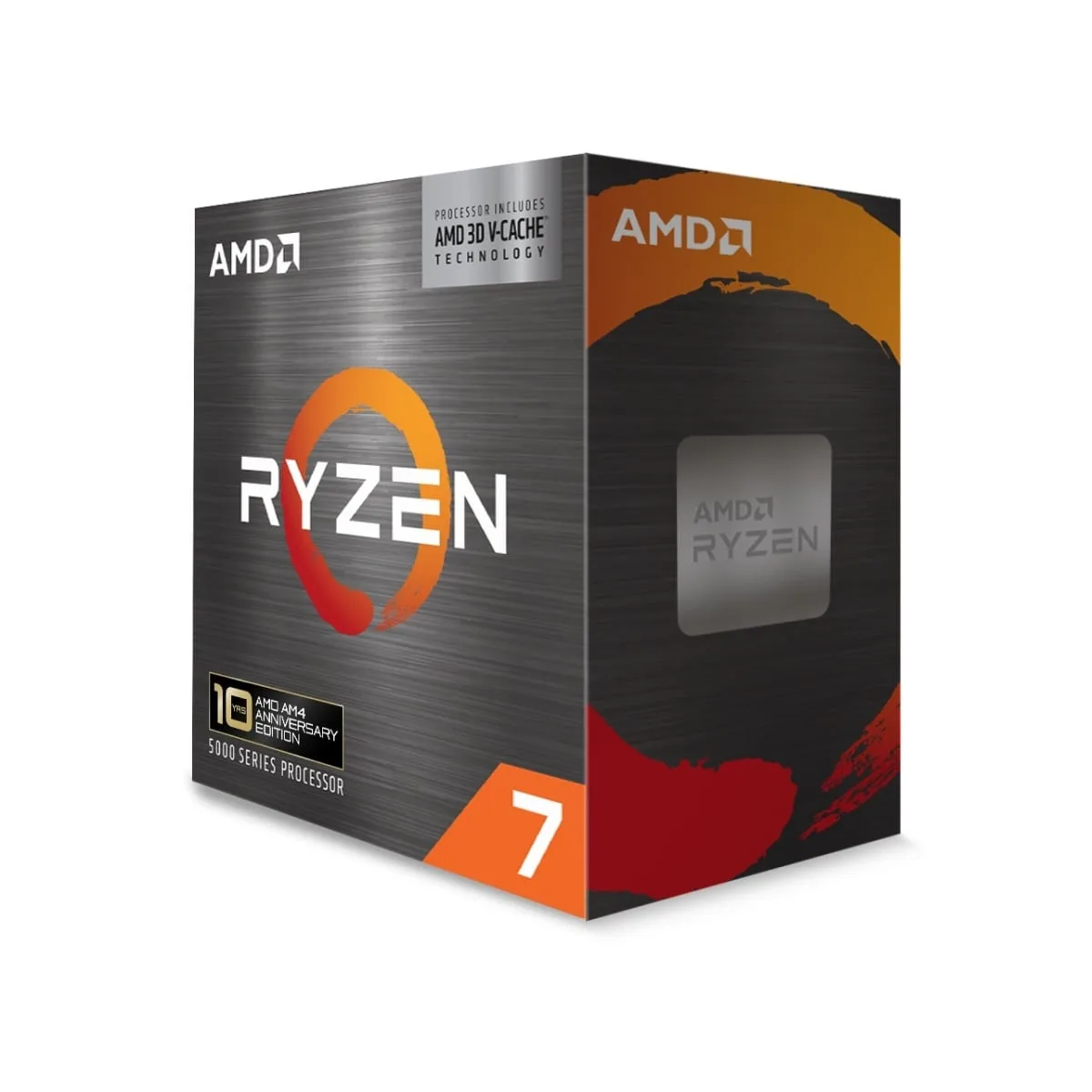 Procesador AMD Ryzen 7 5800X3D AM4 (8 Core) sin video sin cooler