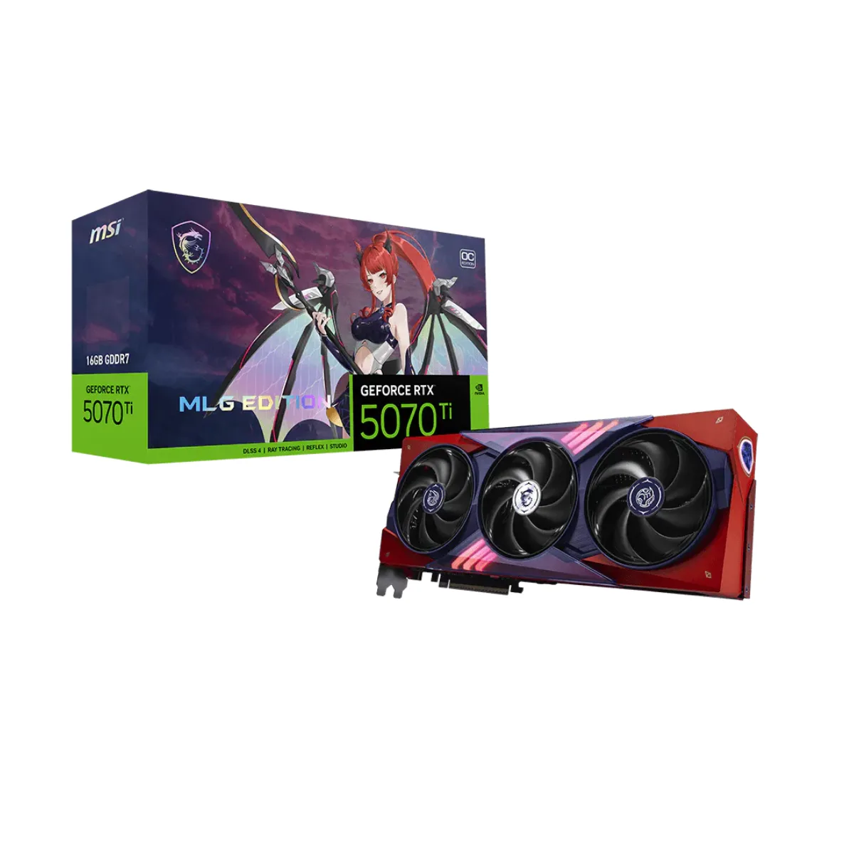 VGA MSI GeForce RTX 5070 Ti 16G mlg edition oc