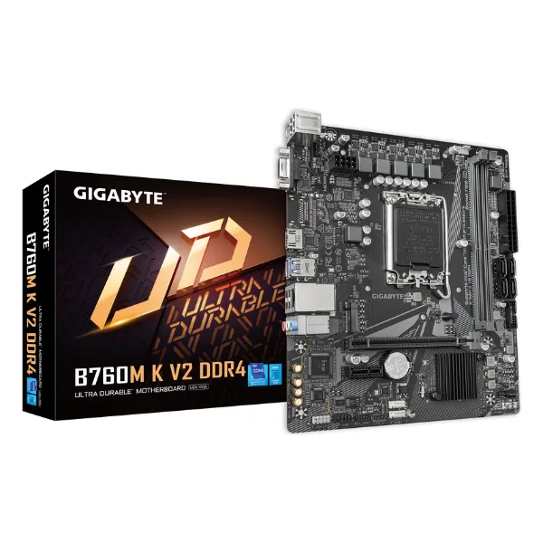 Mother Gigabyte B760M K V2 DDR4 1700 (12va/13va/14va Gen)