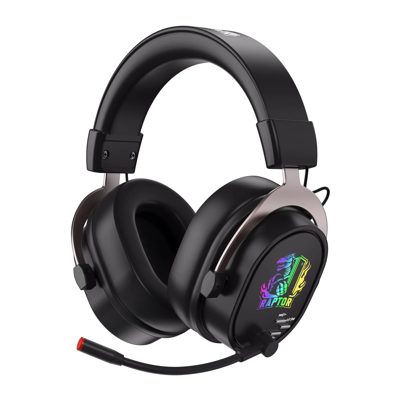Auricular Gamer Raptor Inferno PRO X 7.1 Wireless c/Dongle Negro