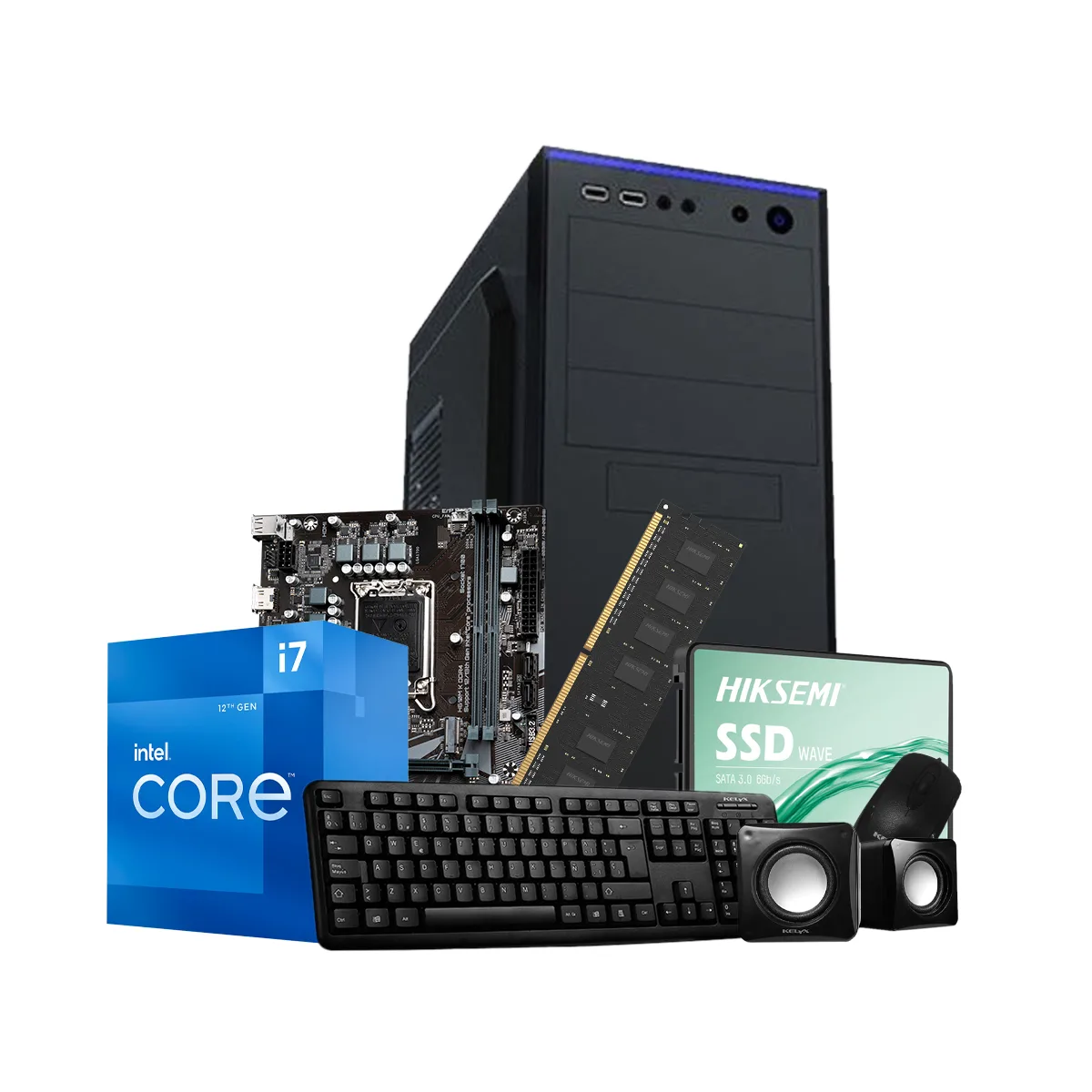 Sistemas Pc Kelyx Intel Core i7-12700 8G SSD 480Gb (GIGA)
