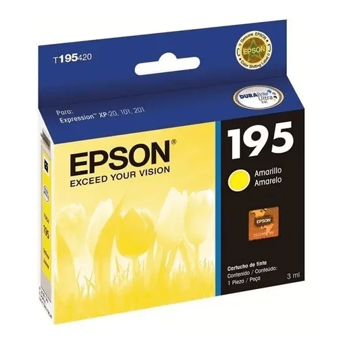 Epson T195420-Cartucho AMARILLO (XP101/201)