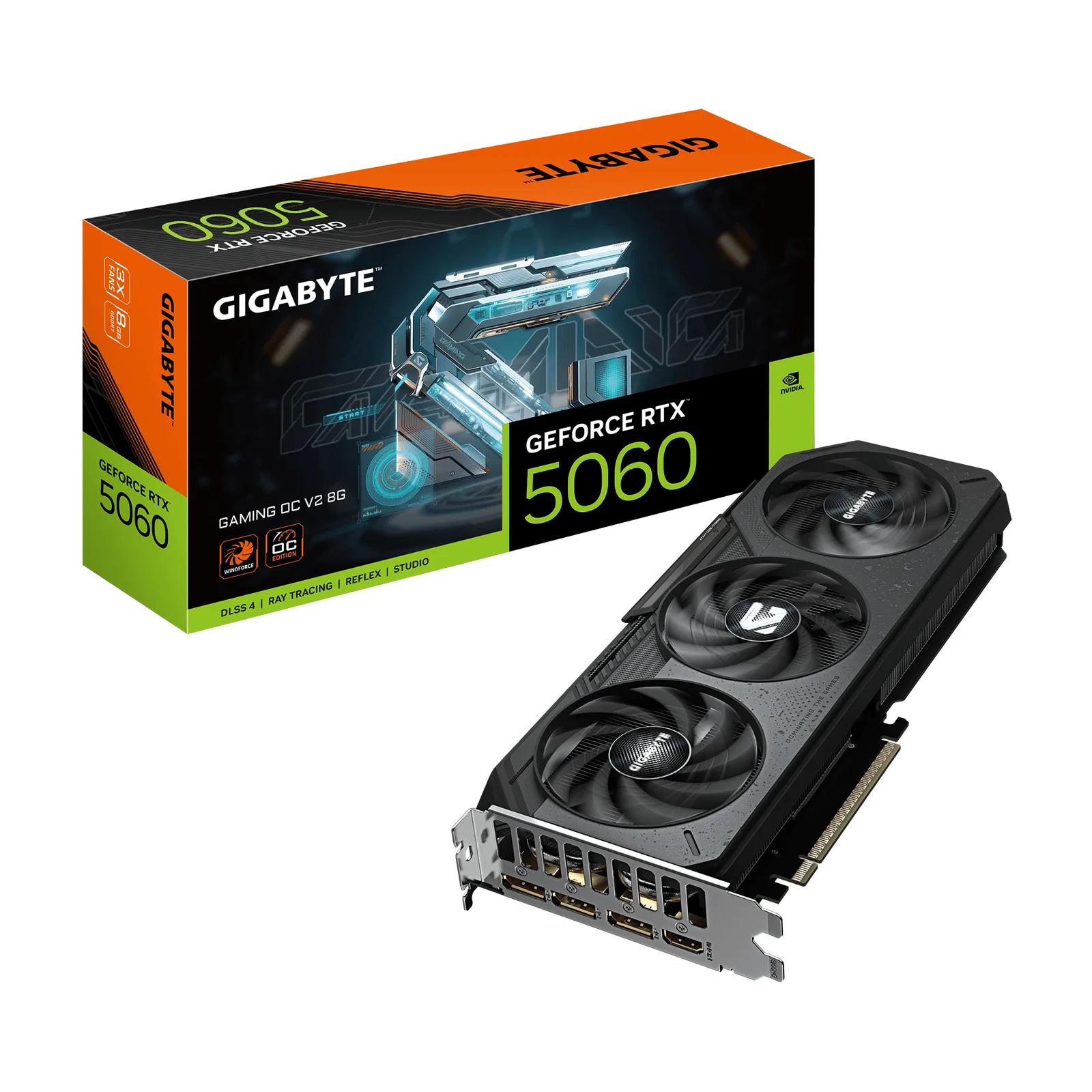 VGA Gigabyte GeForce RTX 5060 GAMING OC V2 8G