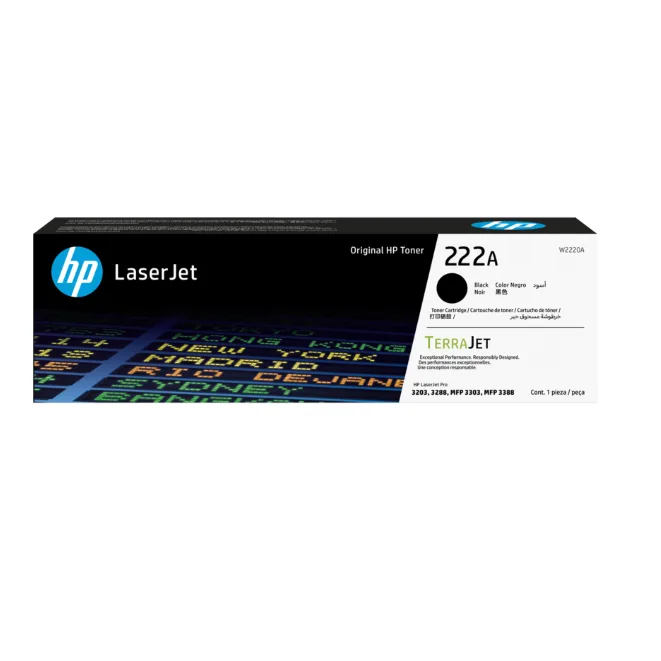 W2220A HP 222A BLK LJ Toner Cartridge