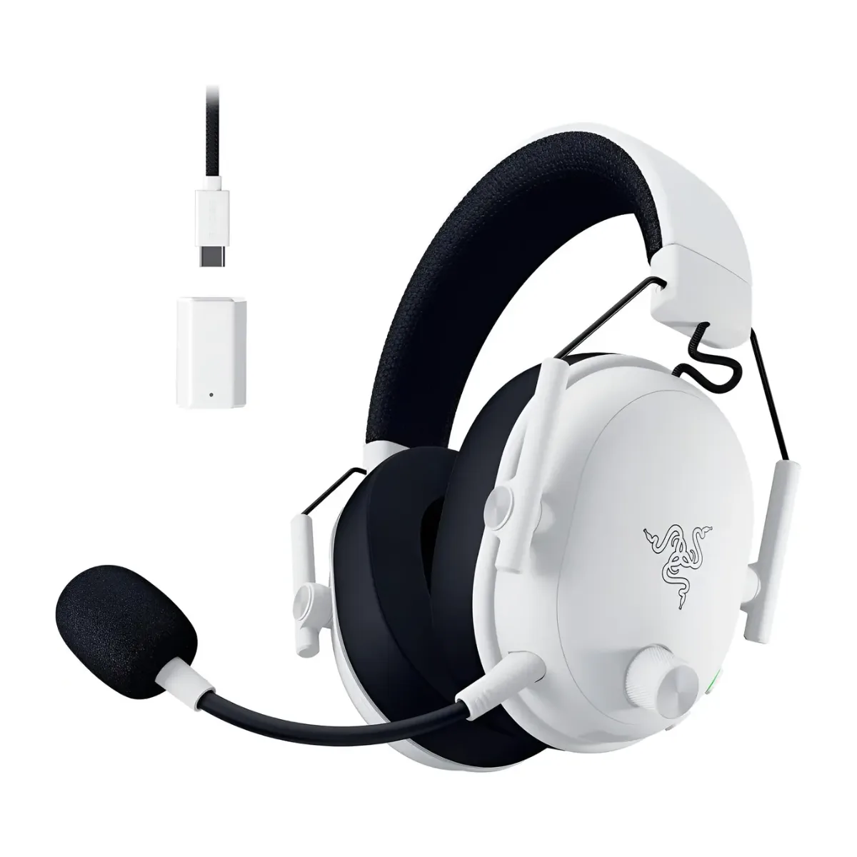 Auricular Razer BlackShark V3 Pro Wireless ANC PlayStation White