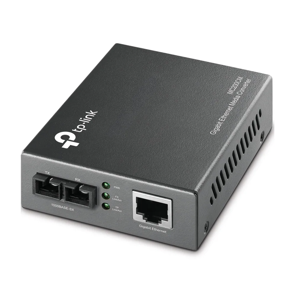 TP-Link SMB MC200CM Media Converter Gigabit Multi Mode