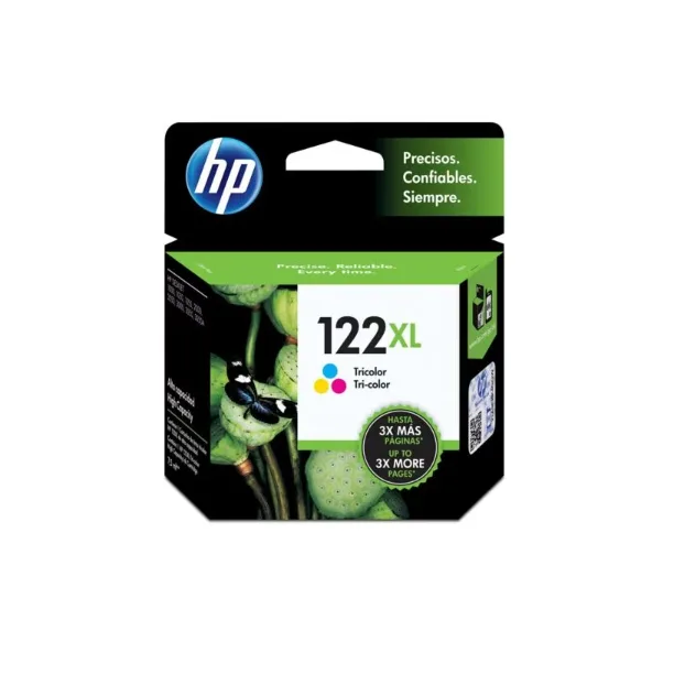 HP 122XL TRIColor Inkjet Cartridge CH564HL