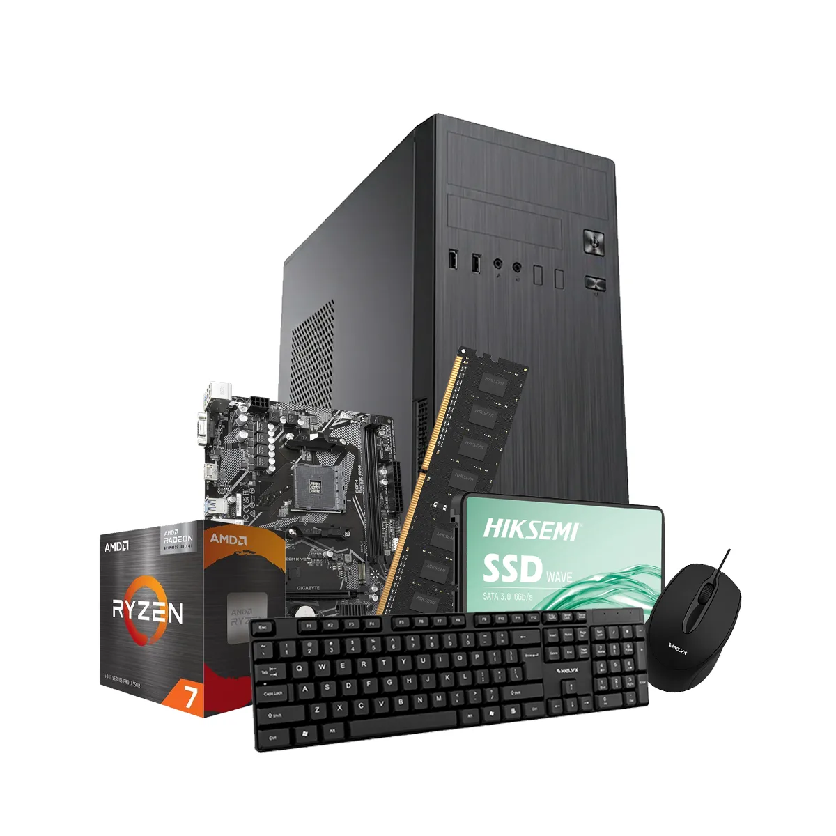 Sistemas Pc Kelyx AMD Ryzen 7-5700G 16G SSD 480Gb (GIGA)