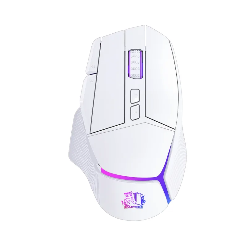 Mouse Gamer Raptor Storm Grip Wireless 9 botones 24000dpi