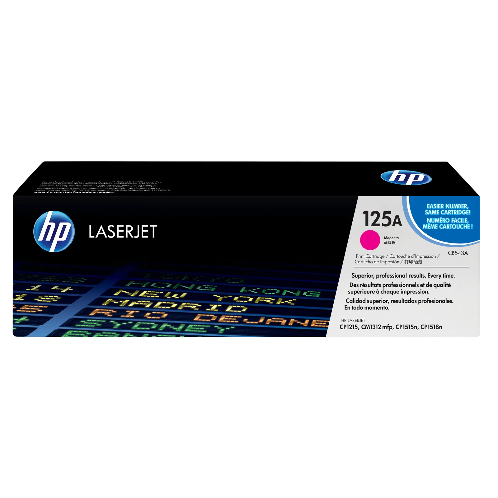 HP LaserJet 125A Magenta CP1215/1515 CB543A