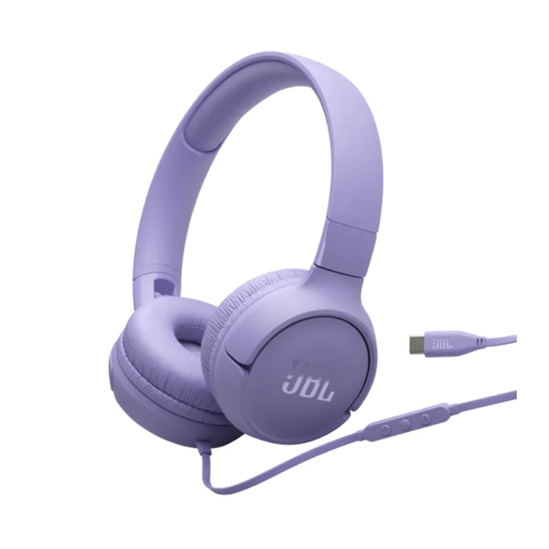 AURICULAR JBL T520C VIOLETA USB C