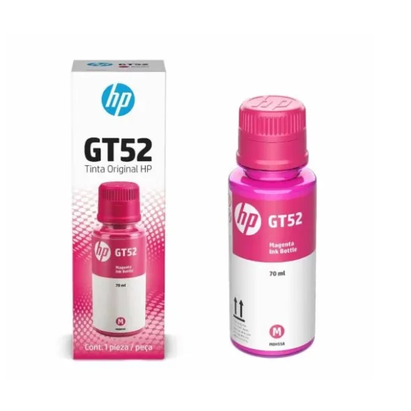 M0H55AL Botella de Tinta HP GT52 70ml Magenta (M0H55AL)