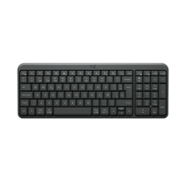 Teclado Logitech Bluetooth K250 Pebble Graphite 920-013445