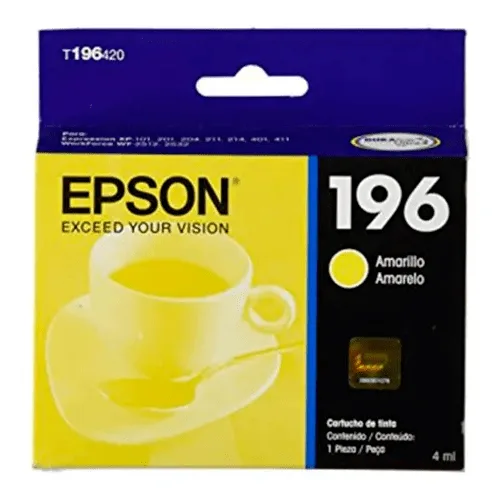 Epson T196420-Cartucho AMARILLO HC (XP201/401)
