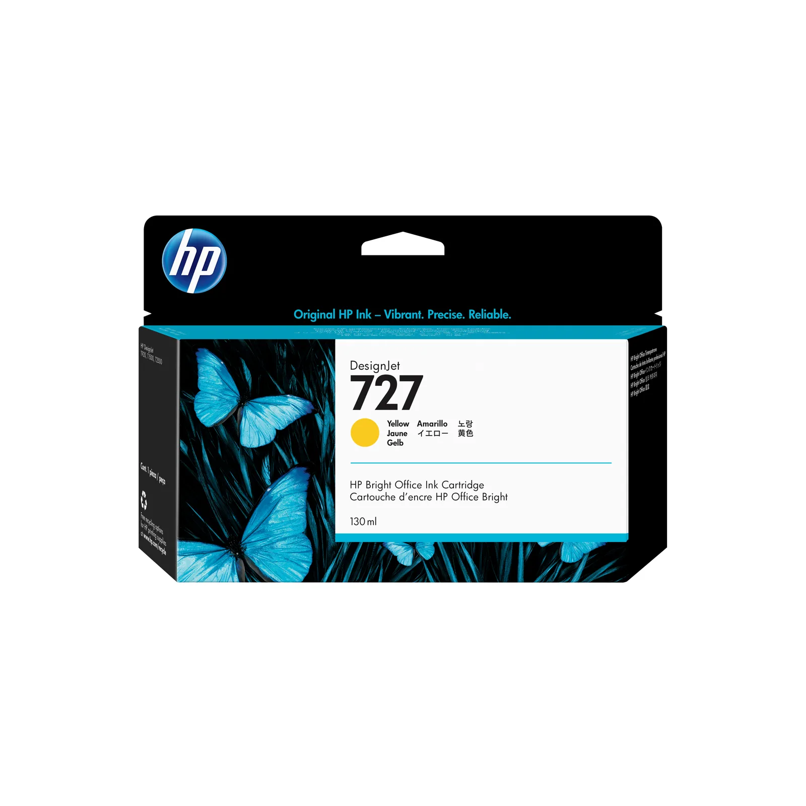 B3P21A HP 727 130-ml Yellow Designjet Ink