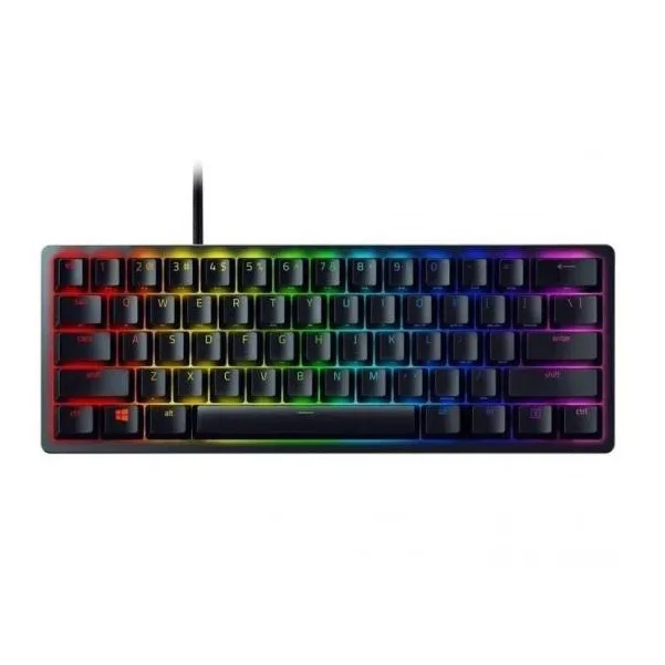 Teclado Razer Huntsman Mini 60% Optical Purple Switch Spanish Layout